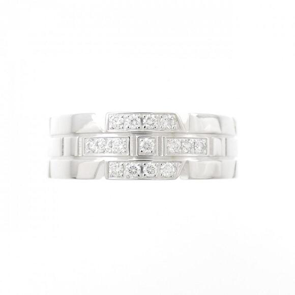 CARTIER White Gold Diamond Ring - Picture 2 of 5
